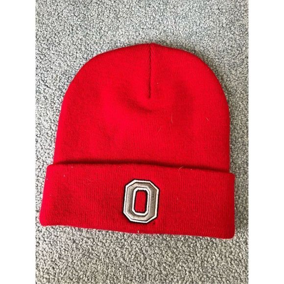 New no tags Men’s double sided Ohio State beanie - Picture 2 of 2